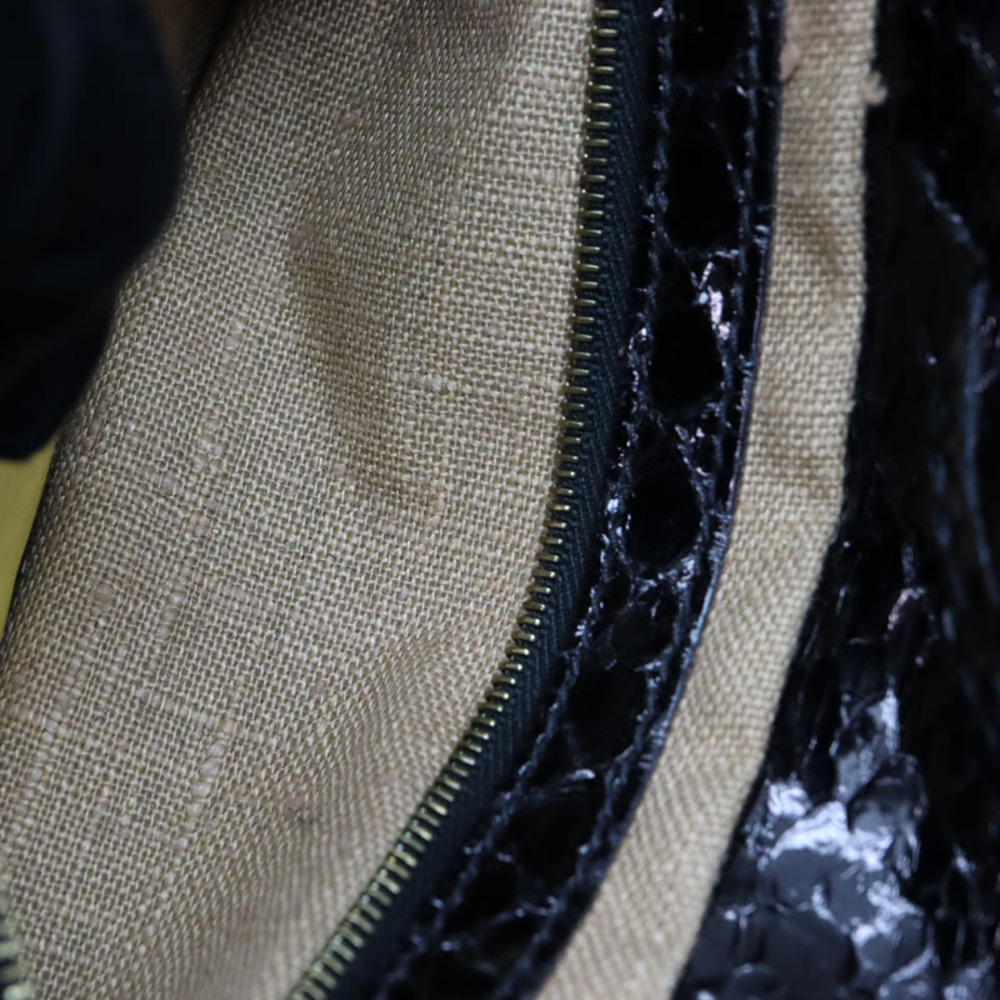 Fendi Maa Bucket Beaded Python One Shoulder Bag B… - image 9